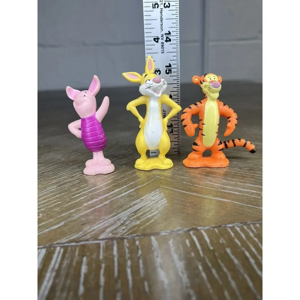 Disney Winnie the Pooh PVC Plastic Figures Rabbit Tigger & Piglet 3
